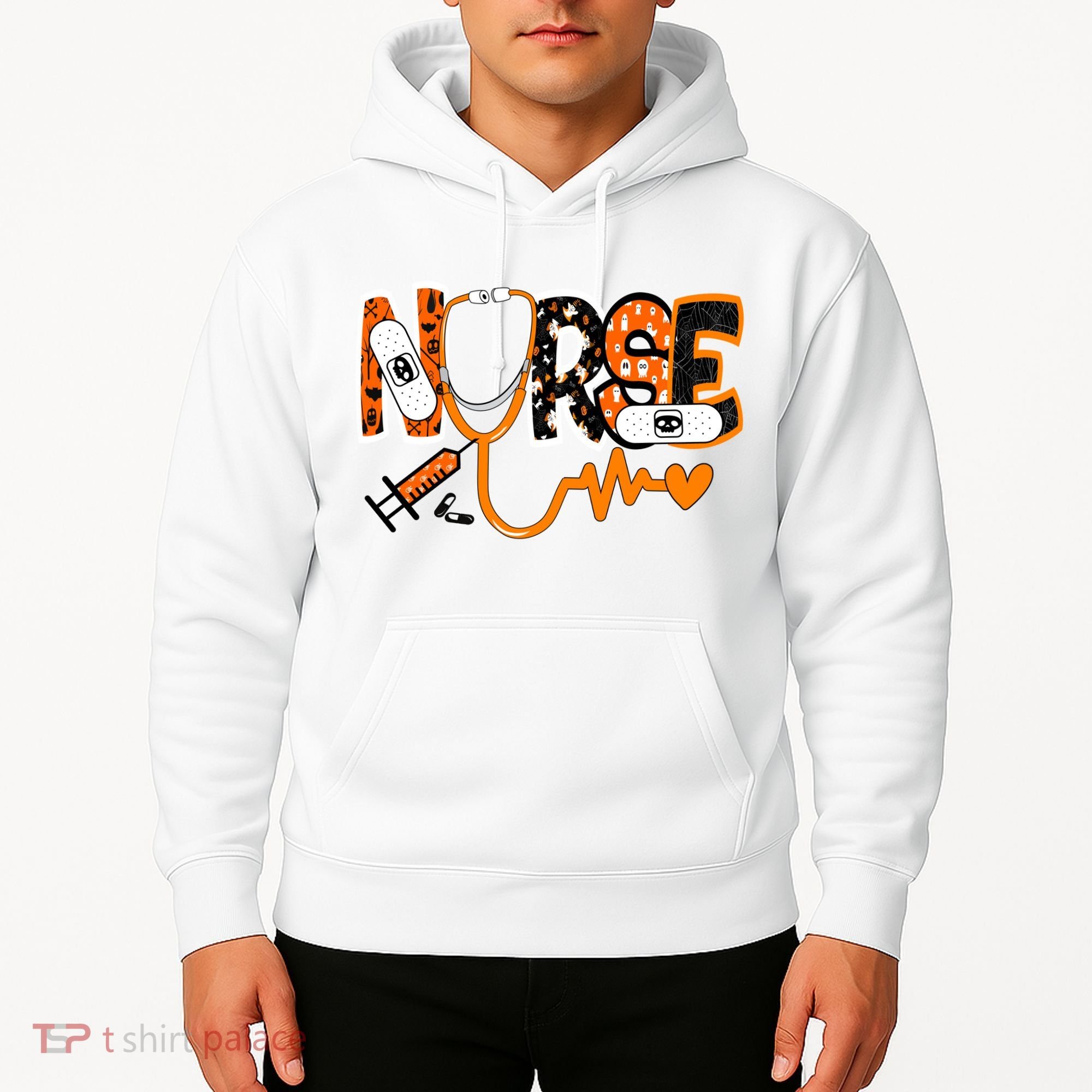 Nurse Halloween Festive Hoodie