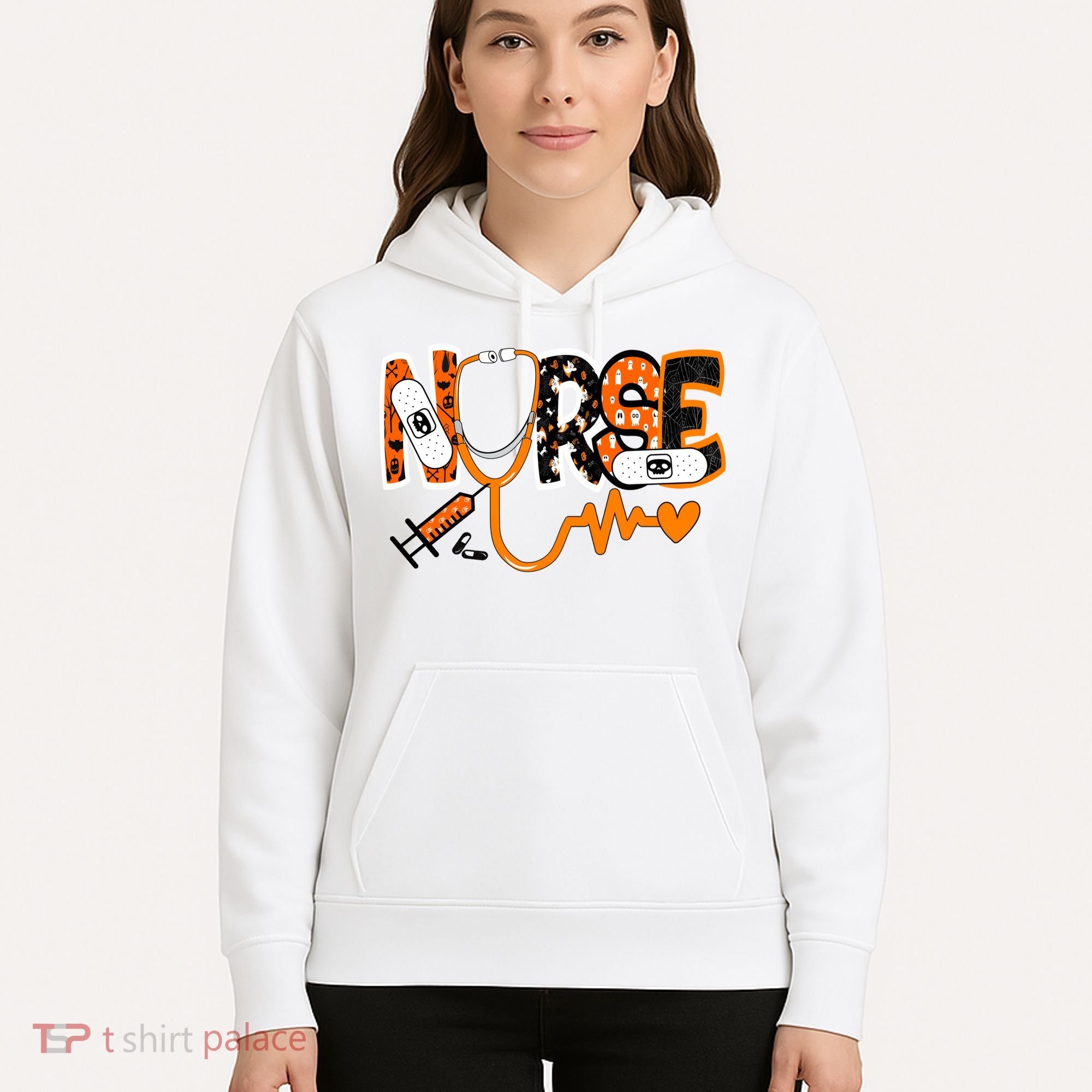 Nurse Halloween Festive Hoodie