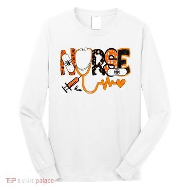 Nurse Halloween Festive Long Sleeve Shirt