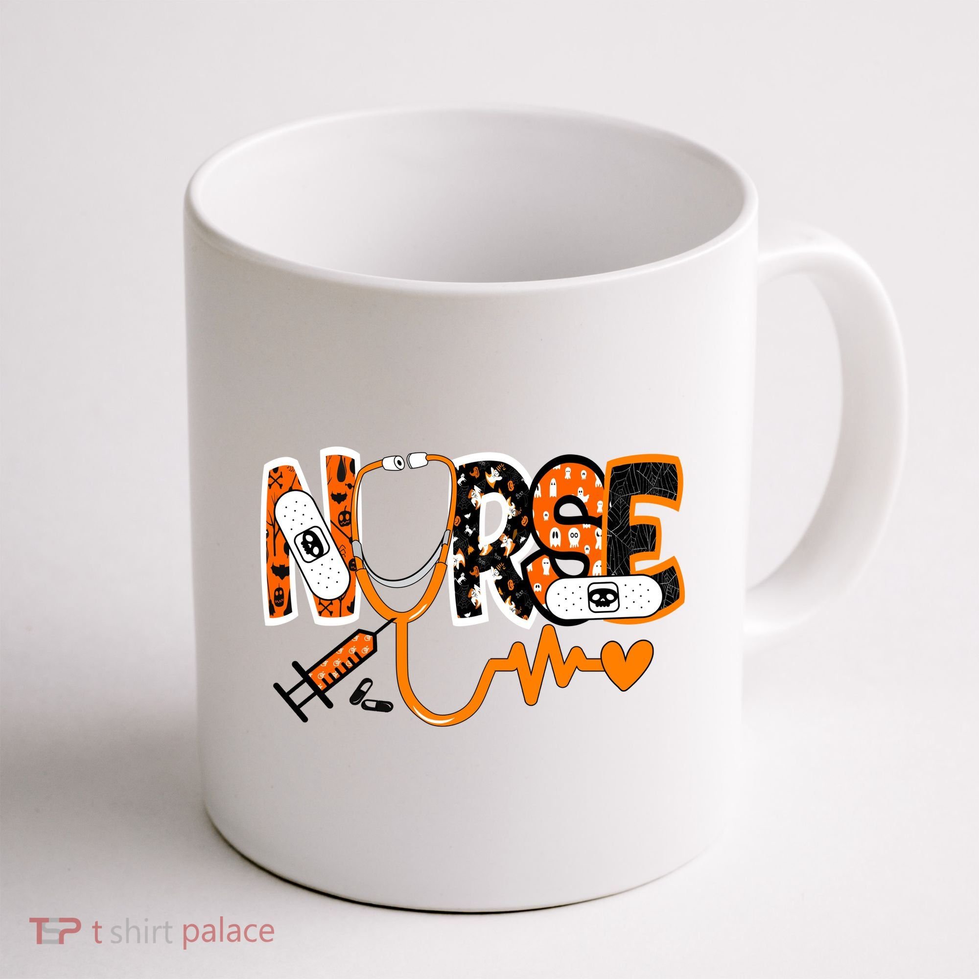 Nurse Halloween Festive Coffee Mug