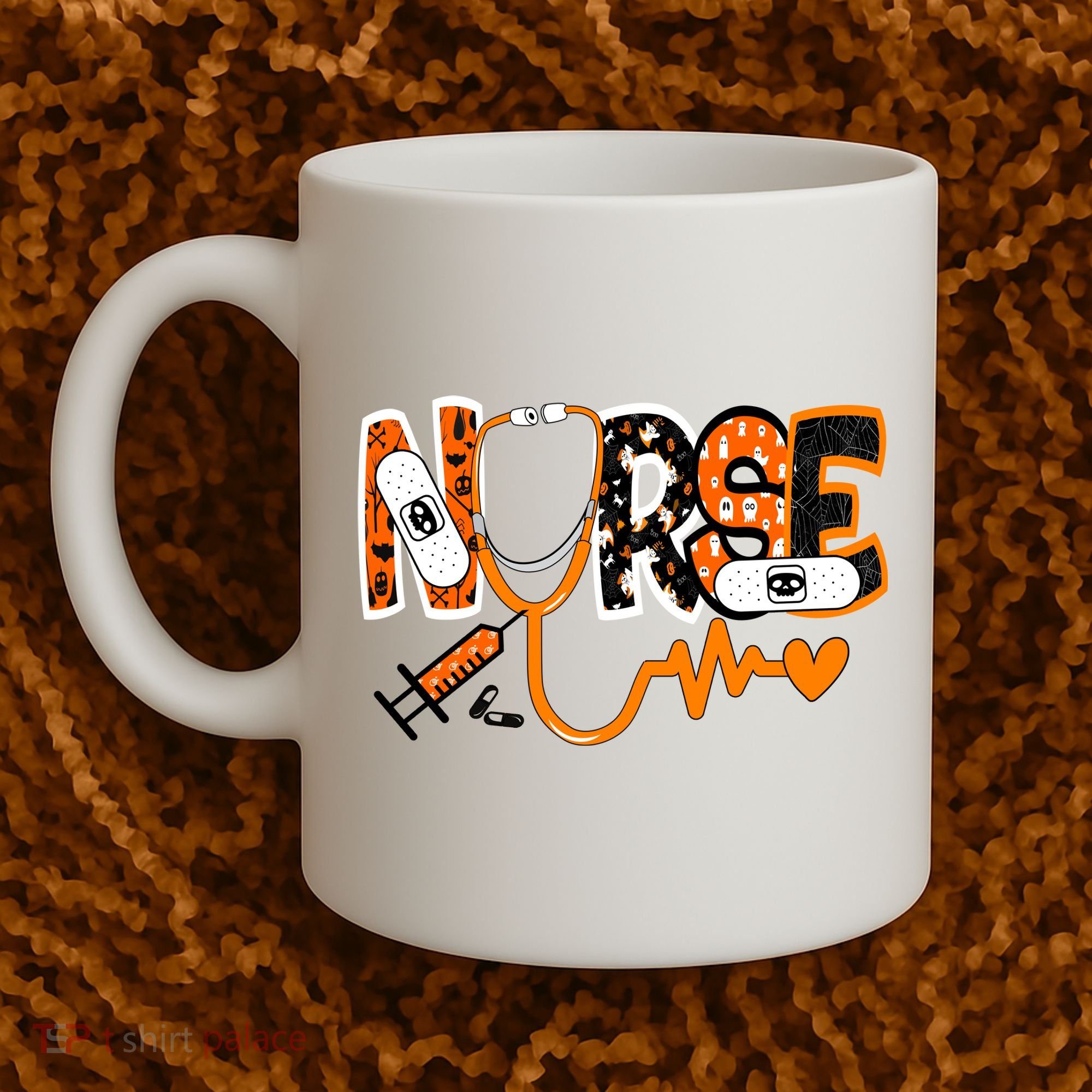 Nurse Halloween Festive Coffee Mug