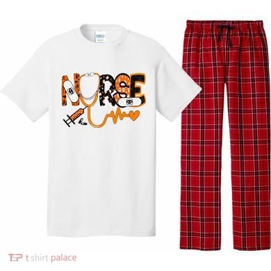 Nurse Halloween Festive Pajama Set
