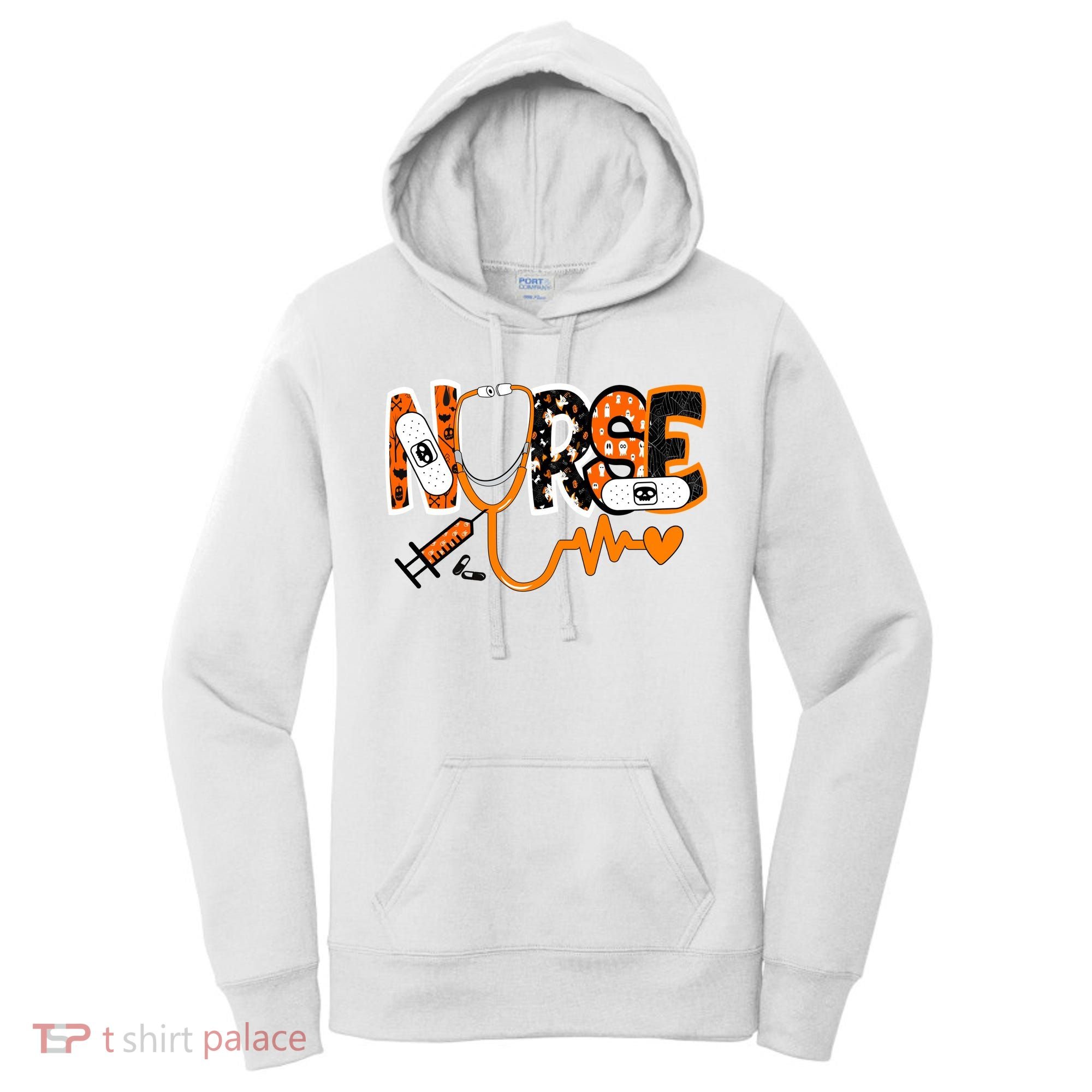 Nurse Halloween Festive Women's Hoodie
