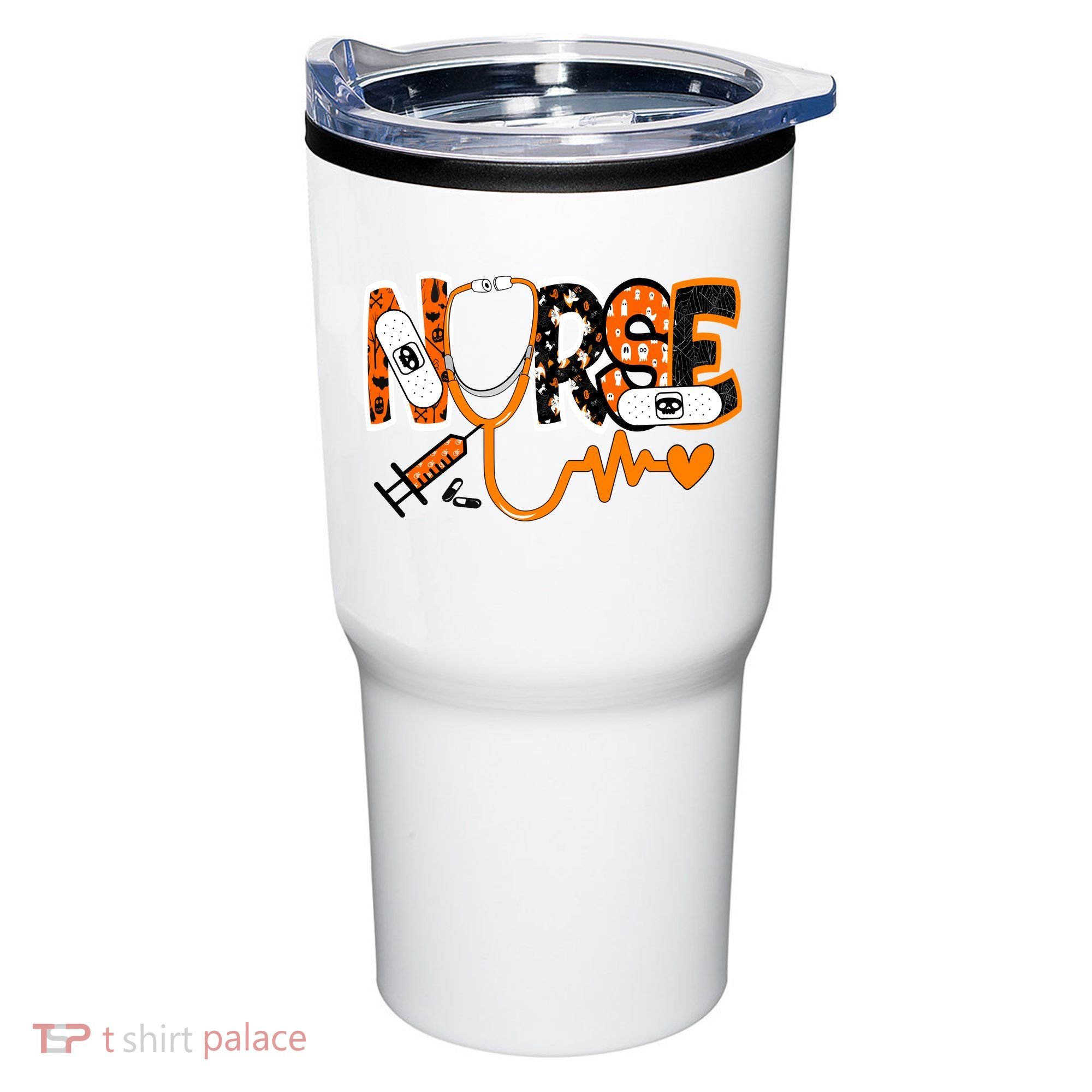 Nurse Halloween Festive Tumbler