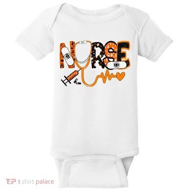 Nurse Halloween Festive Baby Bodysuit