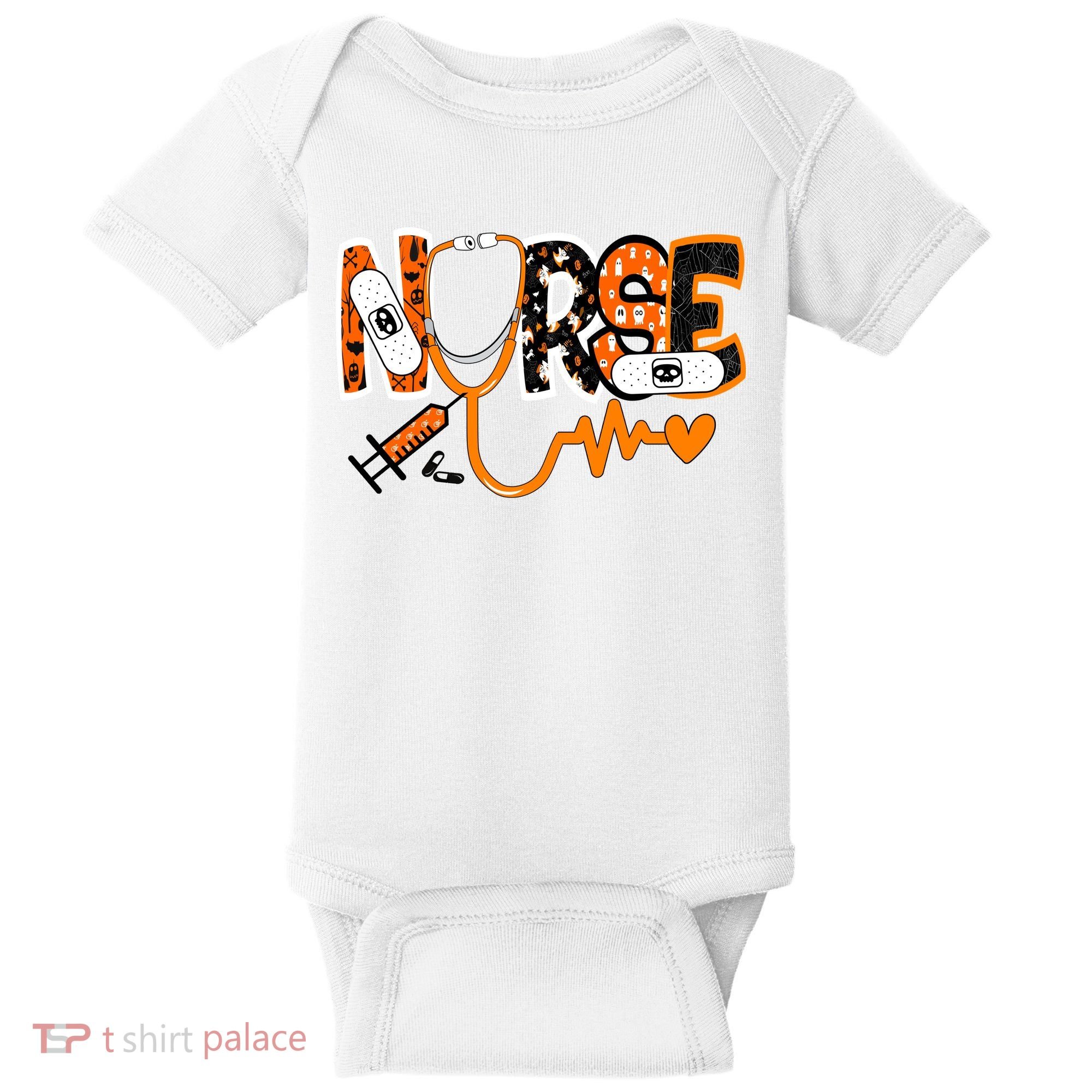 Nurse Halloween Festive Baby Bodysuit