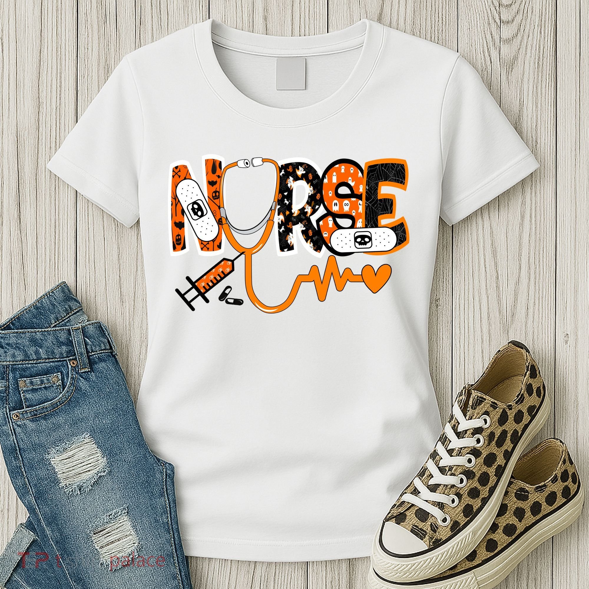 Nurse Halloween Festive Women's T-Shirt