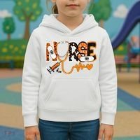 Nurse Halloween Festive Kids Hoodie thumb 3