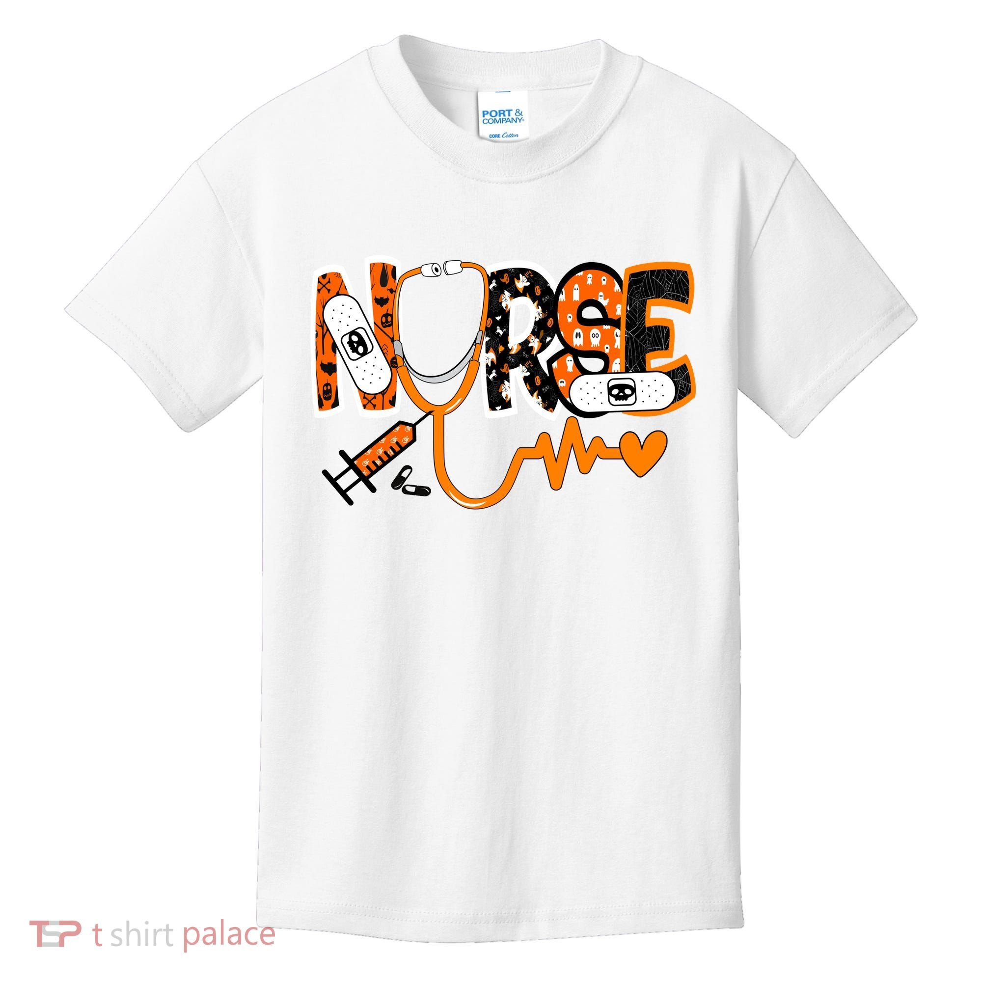 Nurse Halloween Festive Kids T-Shirt