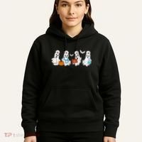 Nurse Halloween Ghost Festive Hoodie thumb 5