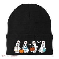 Nurse Halloween Ghost Festive Beanie thumb 0