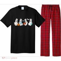 Nurse Halloween Ghost Festive Pajama Set thumb 0