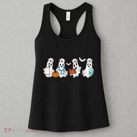 Nurse Halloween Ghost Festive Women's Tank Top thumb 3