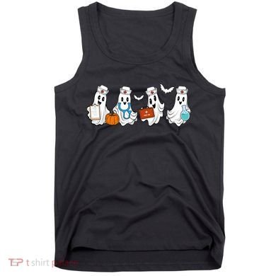 Nurse Halloween Ghost Festive Tank Top