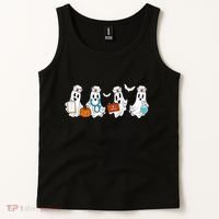 Nurse Halloween Ghost Festive Tank Top thumb 2