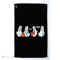 Nurse Halloween Ghost Festive Golf Towel thumb 0