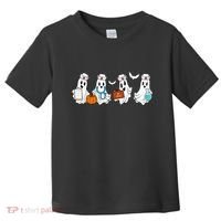 Nurse Halloween Ghost Festive Toddler T-Shirt thumb 0