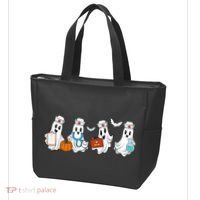 Nurse Halloween Ghost Festive Tote Bag thumb 3