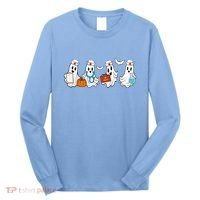Nurse Halloween Ghost Festive Long Sleeve Shirt thumb 0