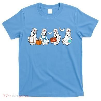 Nurse Halloween Ghost Festive T-Shirt