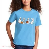 Nurse Halloween Ghost Festive Kids T-Shirt thumb 2