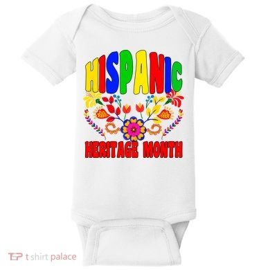 National Hispanic Heritage Month Baby Bodysuit