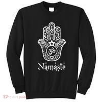 Namaste Hand Hamsa Yoga Hinduism Vedas Ohm Sweatshirt thumb 0