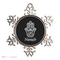 Namaste Hand Hamsa Yoga Hinduism Vedas Ohm Ornament thumb 0