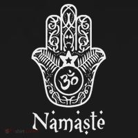 Namaste Hand Hamsa Yoga Hinduism Vedas Ohm Women's Tank Top thumb 5