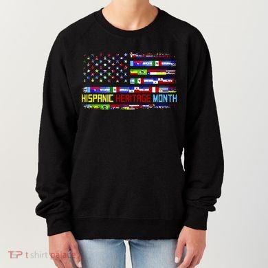 National Hispanic Heritage Month Front And Back Women's Sweatshirt