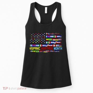 National Hispanic Heritage Month Front And Back Women's Tank Top