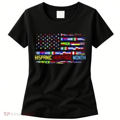 National Hispanic Heritage Month Front And Back Women's T-Shirt