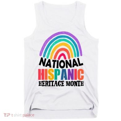 National Hispanic Heritage Month Rainbow Tank Top