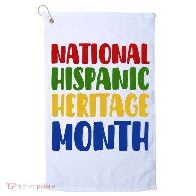 National Hispanic Heritage Month Golf Towel