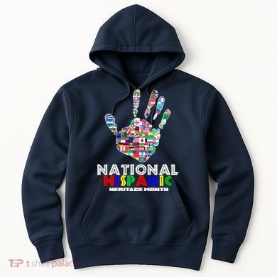 National Hispanic Heritage Month Hand Hoodie