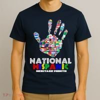 National Hispanic Heritage Month Hand T-Shirt thumb 3