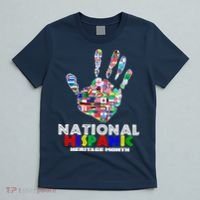 National Hispanic Heritage Month Hand T-Shirt thumb 5