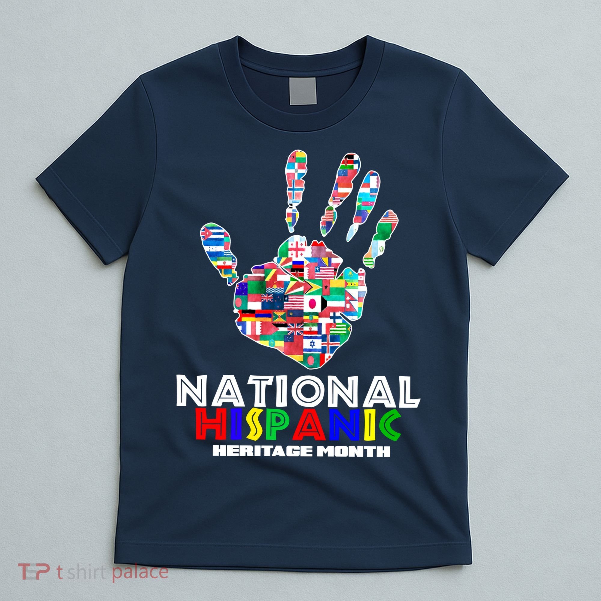 National Hispanic Heritage Month Hand T-Shirt