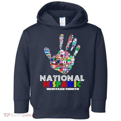National Hispanic Heritage Month Hand Toddler Hoodie