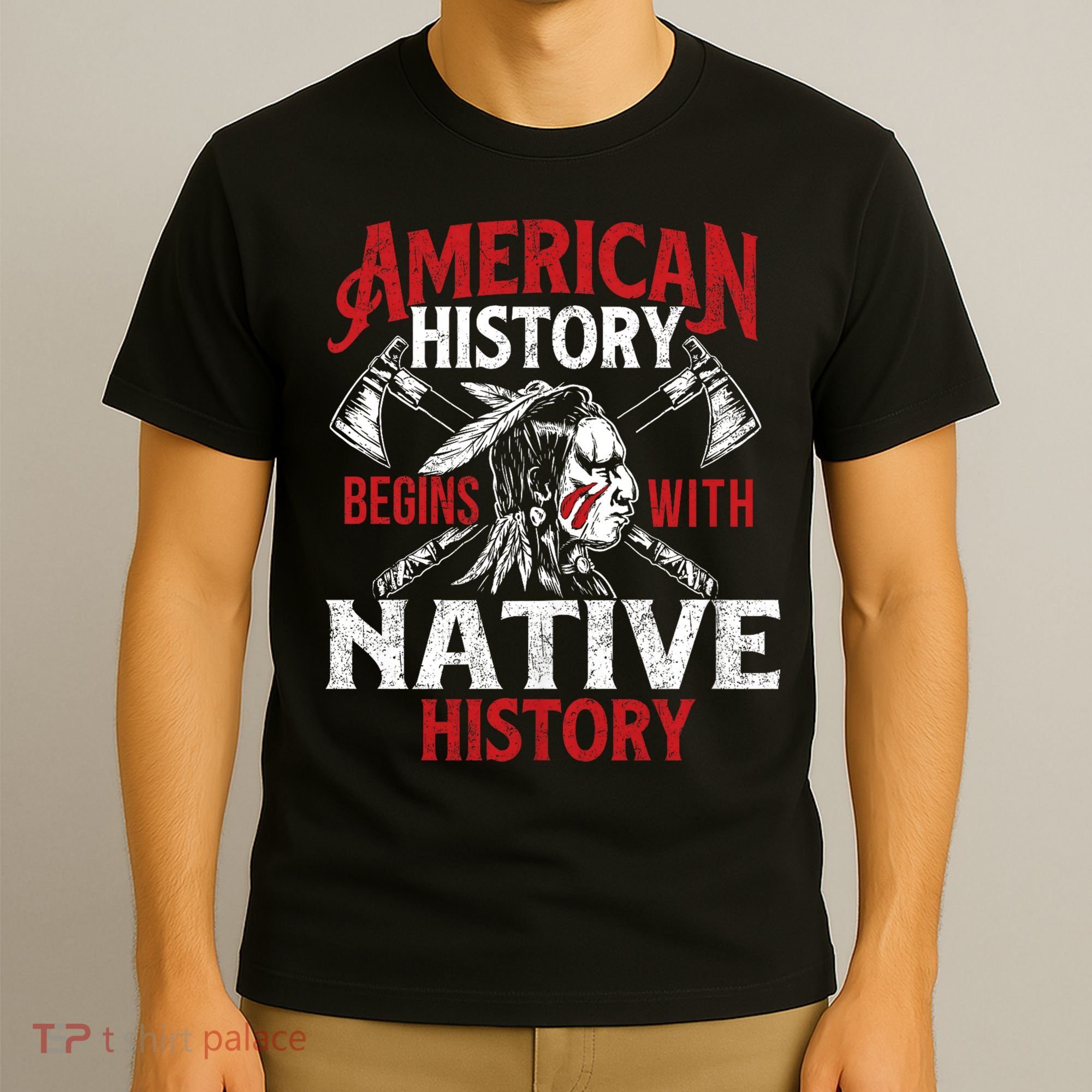 Native History - Indigenous Indian Native American Blood T-Shirt