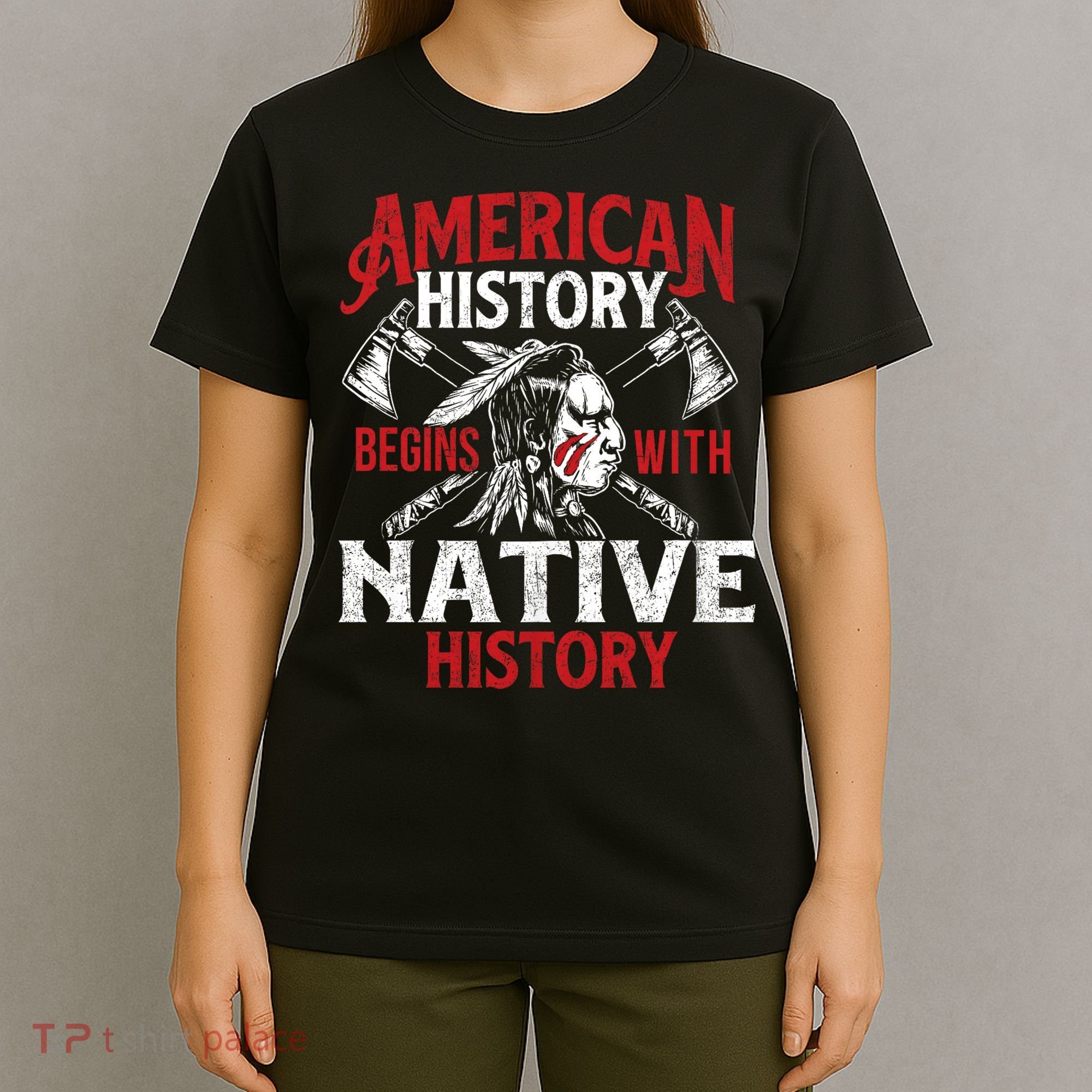 Native History - Indigenous Indian Native American Blood T-Shirt