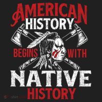 Native History - Indigenous Indian Native American Blood Beanie thumb 2