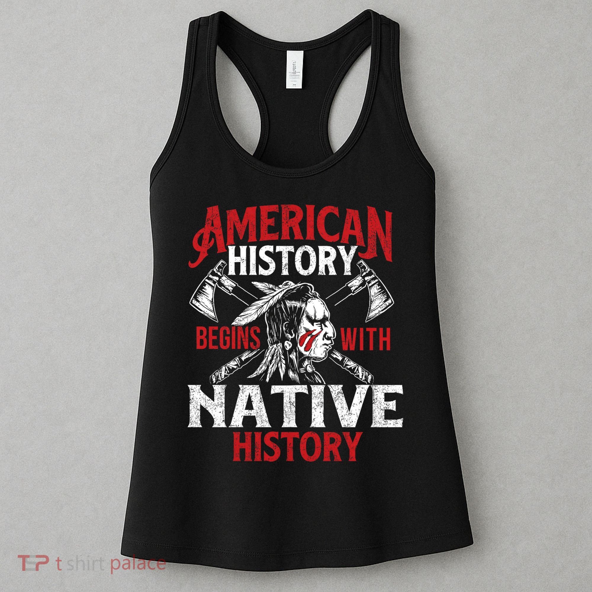Native History - Indigenous Indian Native American Blood Women's Tank Top