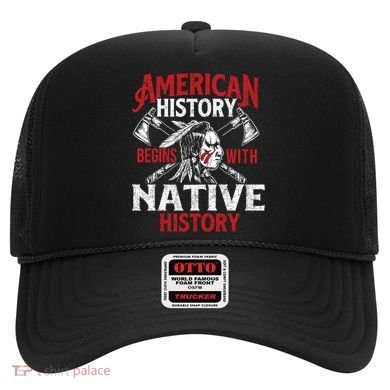 Native History - Indigenous Indian Native American Blood Hat