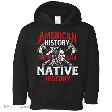 Native History - Indigenous Indian Native American Blood Toddler Hoodie