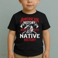 Native History - Indigenous Indian Native American Blood Toddler T-Shirt thumb 2