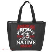 Native History - Indigenous Indian Native American Blood Tote Bag thumb 0