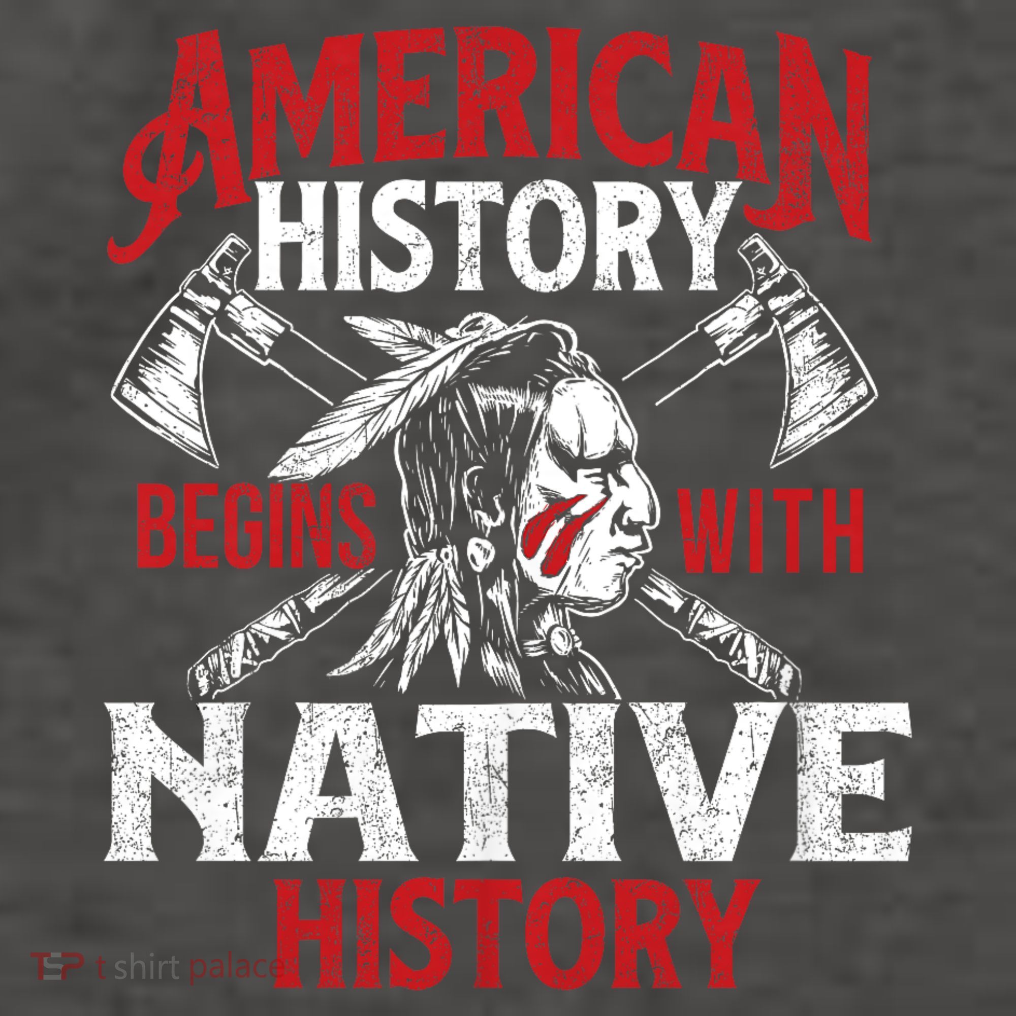 Native History - Indigenous Indian Native American Blood Vector Backpack