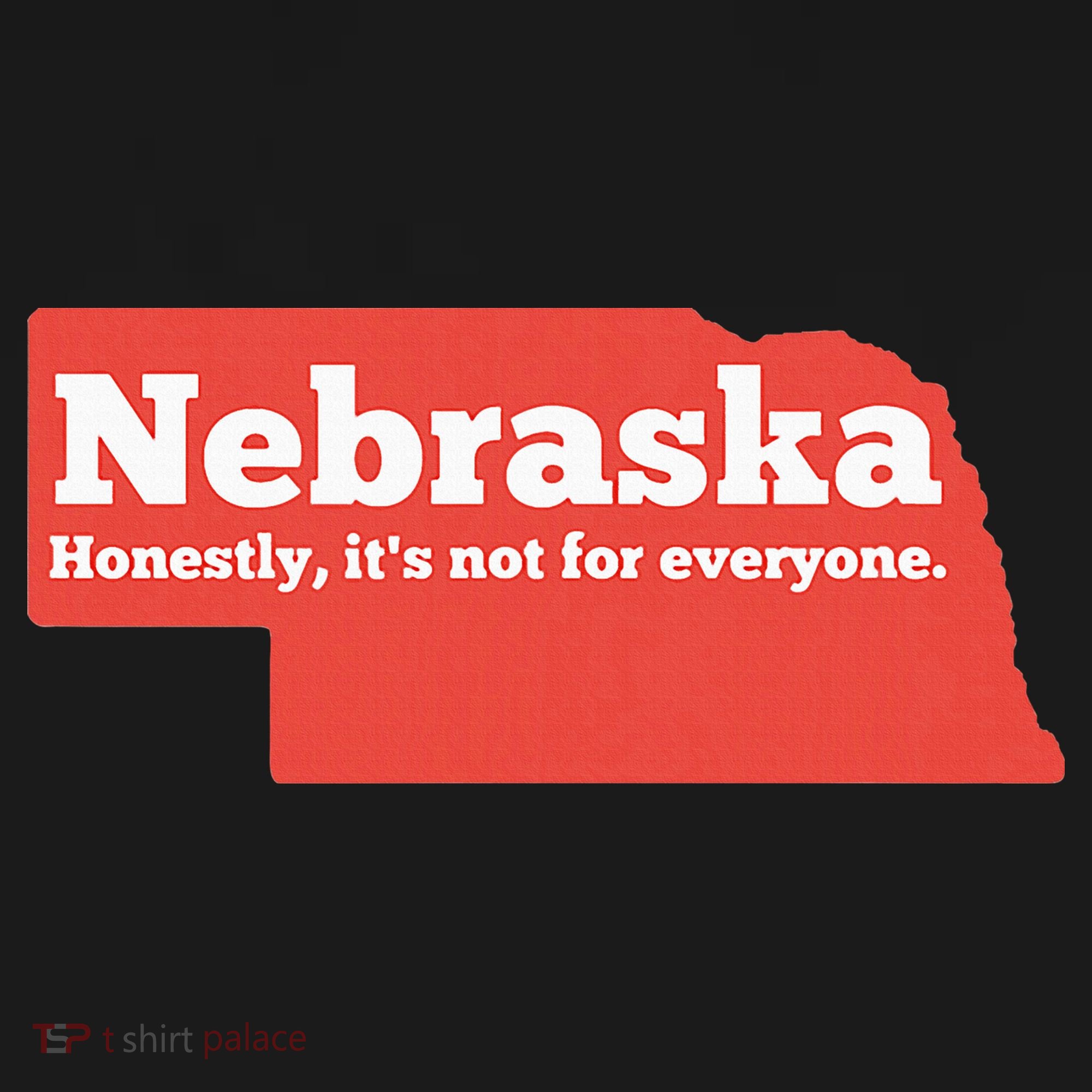 Nebraska Honestly Its Not For Everyone Funny Nebraska Bucket Hat