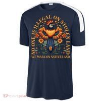No Human Is Illegal On Stolen Land Sport-Tek Competitor United Soccer Jersey thumb 2